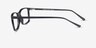 Sterling Noir PlastiqueMontures de lunettes de vue d'EyeBuyDirect, Vue de Côté