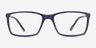 Sterling Violet PlastiqueMontures de lunettes de vue d'EyeBuyDirect, Vue de Face