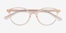 Adrian Orange PlasticEyeglass Frames from EyeBuyDirect, Closed View