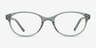 Air Green PlasticEyeglass Frames from EyeBuyDirect, Front View