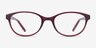 Air Red PlasticEyeglass Frames from EyeBuyDirect, Front View