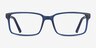 Apex Bleu PlastiqueMontures de lunettes de vue d'EyeBuyDirect, Vue de Face