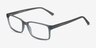 Apex Green PlasticEyeglass Frames from EyeBuyDirect, Angle View