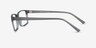 Apex Green PlasticEyeglass Frames from EyeBuyDirect, Side View