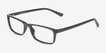 Bay Gray PlasticEyeglass Frames from EyeBuyDirect, Angle View