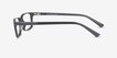 Bay Gray PlasticEyeglass Frames from EyeBuyDirect, Side View