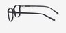 Boudry Noir PlastiqueMontures de lunettes de vue d'EyeBuyDirect, Vue de Côté