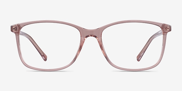 Boudry Brown PlasticEyeglass Frames from EyeBuyDirect, Front View