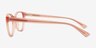 Camille Pink PlasticEyeglass Frames from EyeBuyDirect, Side View