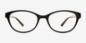 Cecilia Black PlasticEyeglass Frames from EyeBuyDirect, Front View