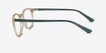 Chandler Yellow PlasticEyeglass Frames from EyeBuyDirect, Side View