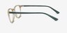 Chandler Yellow PlasticEyeglass Frames from EyeBuyDirect, Side View