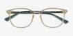 Chandler Yellow PlasticEyeglass Frames from EyeBuyDirect, Closed View