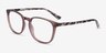 Chandler Brown PlasticEyeglass Frames from EyeBuyDirect, Angle View