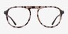 Brooklyn Ivory Tortoise PlasticEyeglass Frames from EyeBuyDirect, Front View