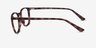 Chandler Tortoise PlasticEyeglass Frames from EyeBuyDirect, Side View