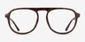 Brooklyn Tortoise PlasticEyeglass Frames from EyeBuyDirect, Front View