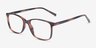 Boudry Tortoise PlasticEyeglass Frames from EyeBuyDirect, Angle View
