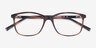 Boudry Tortoise PlasticEyeglass Frames from EyeBuyDirect, Closed View