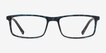 Bowen Blue Tortoise PlasticEyeglass Frames from EyeBuyDirect, Front View
