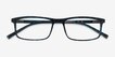Bowen Blue Tortoise PlasticEyeglass Frames from EyeBuyDirect, Closed View