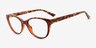 Camille Tortoise PlasticEyeglass Frames from EyeBuyDirect, Angle View