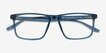Corin Blue PlasticEyeglass Frames from EyeBuyDirect, Closed View