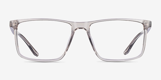 Corin Gray PlasticEyeglass Frames from EyeBuyDirect, Front View