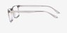 Corin Gray PlasticEyeglass Frames from EyeBuyDirect, Side View
