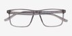 Corin Gray PlasticEyeglass Frames from EyeBuyDirect, Closed View