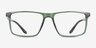 Corin Green PlasticEyeglass Frames from EyeBuyDirect, Front View