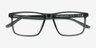 Corin Green PlasticEyeglass Frames from EyeBuyDirect, Closed View