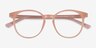 Crew Pink PlasticEyeglass Frames from EyeBuyDirect, Closed View