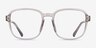 Danni Gray PlasticEyeglass Frames from EyeBuyDirect, Front View