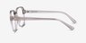 Danni Gray PlasticEyeglass Frames from EyeBuyDirect, Side View