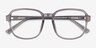 Danni Gray PlasticEyeglass Frames from EyeBuyDirect, Closed View