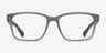 Darren Gray PlasticEyeglass Frames from EyeBuyDirect, Front View