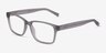 Darren Gray PlasticEyeglass Frames from EyeBuyDirect, Angle View