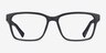 Darren Black PlasticEyeglass Frames from EyeBuyDirect, Front View