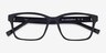 Darren Black PlasticEyeglass Frames from EyeBuyDirect, Closed View