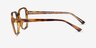Danni Tortoise PlasticEyeglass Frames from EyeBuyDirect, Side View