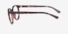 Crew Tortoise PlasticEyeglass Frames from EyeBuyDirect, Side View