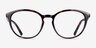 Dana Tortoise PlasticEyeglass Frames from EyeBuyDirect, Front View