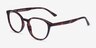 Dana Tortoise PlasticEyeglass Frames from EyeBuyDirect, Angle View