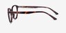 Dana Tortoise PlasticEyeglass Frames from EyeBuyDirect, Side View