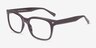 Eddie Brun PlastiqueMontures de lunettes de vue d'EyeBuyDirect, Vue d'Angle