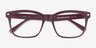 Eddie Burgundy PlasticEyeglass Frames from EyeBuyDirect, Closed View