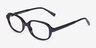 Elliot Black Alternative MaterialsEyeglass Frames from EyeBuyDirect, Angle View