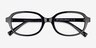 Elliot Black Alternative MaterialsEyeglass Frames from EyeBuyDirect, Closed View