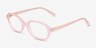 Elliot Pink Alternative MaterialsEyeglass Frames from EyeBuyDirect, Angle View